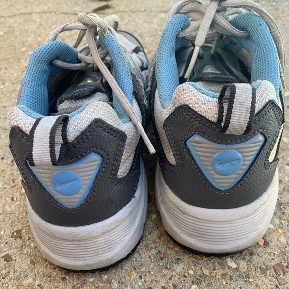 VGUC Nike Scramble TR2 Trail Running Shoes Women's Size 8.5 Blue Gray 313395-042 - Picture 5 of 7